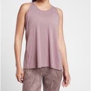 Athleta Essence tie back tank. Flora mauve size XS